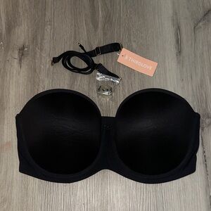 ThirdLove 24/7 Classic Black Strapless Bra